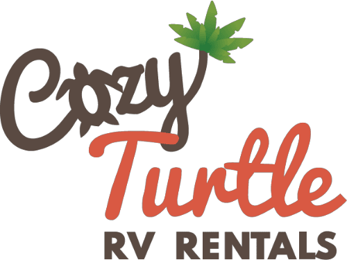 cozy turtle logo brown