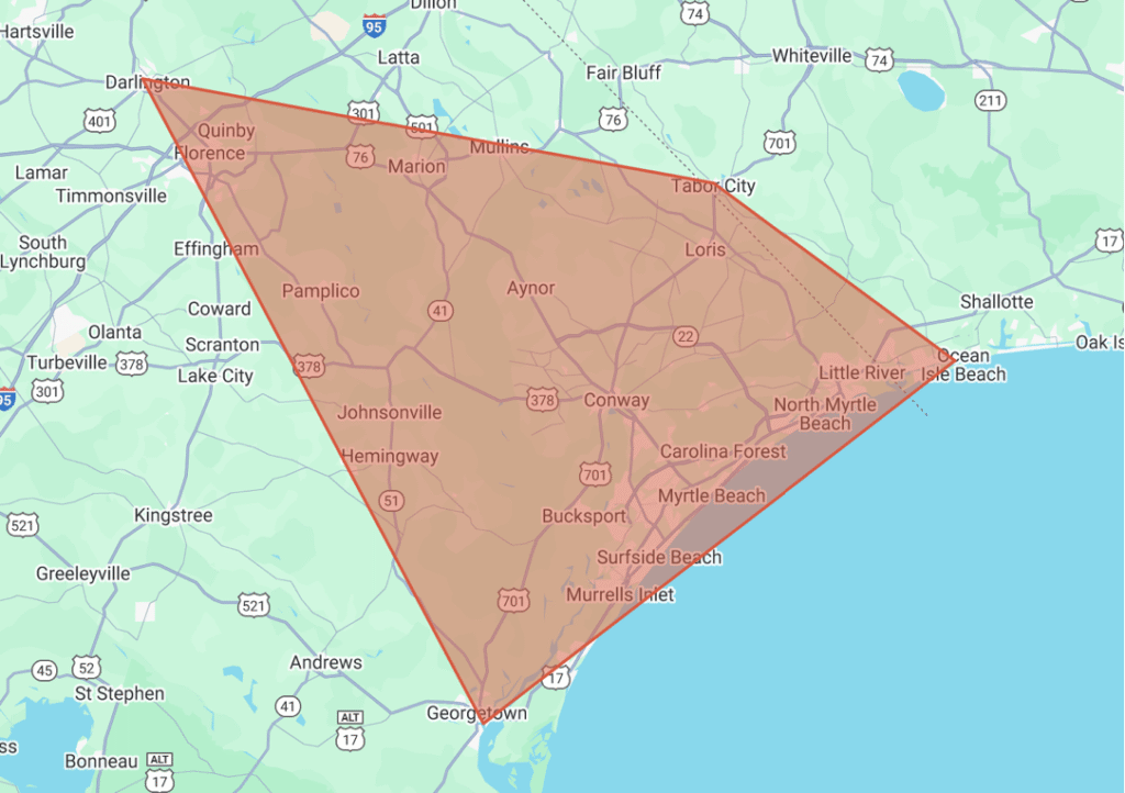 cozy turtle service map