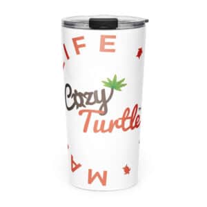 Tapered stainless steel tumbler