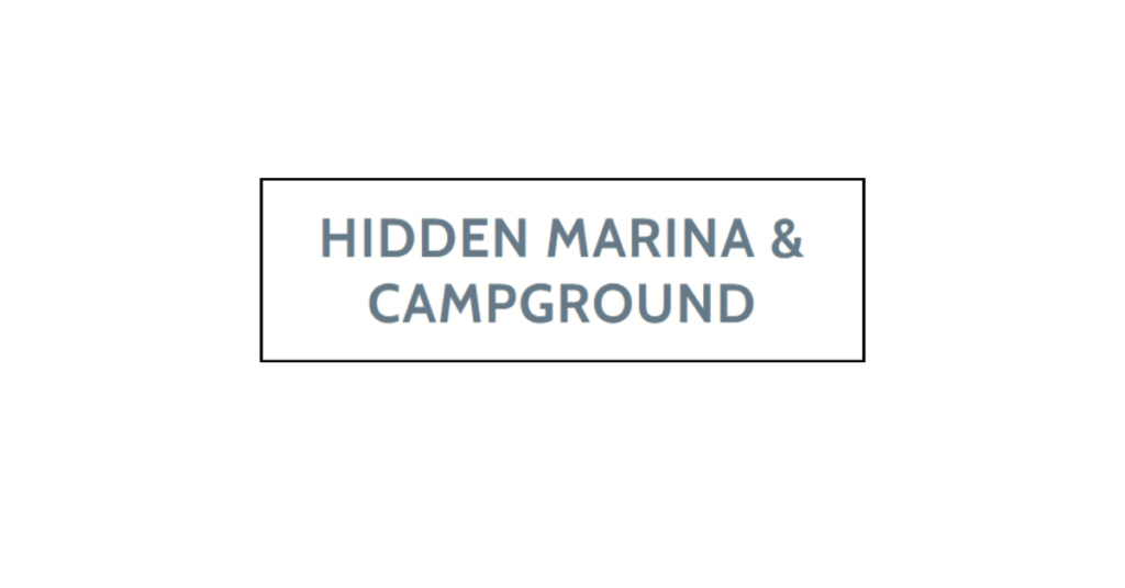 hidden marina campground