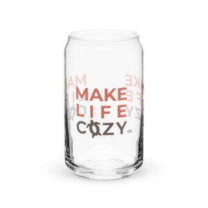 Can-shaped glass