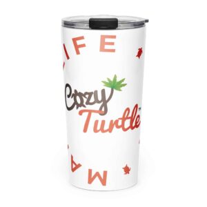 Tapered stainless steel tumbler