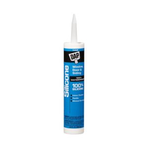 DAP Clear RV Silicone Sealant 10.1 ounce cartridge