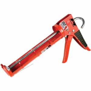 Performance Tool RV Caulk Gun manual cartridge type red