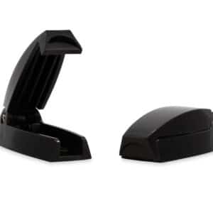 Camco RV Baggage Door Catches black 2-pack