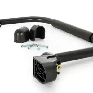 Camco Fold-Away RV Grab Handle short black