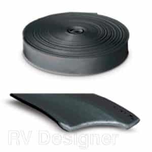 RV Designer Heavy Duty Insert Trim E369 black 1 inch x 25 feet